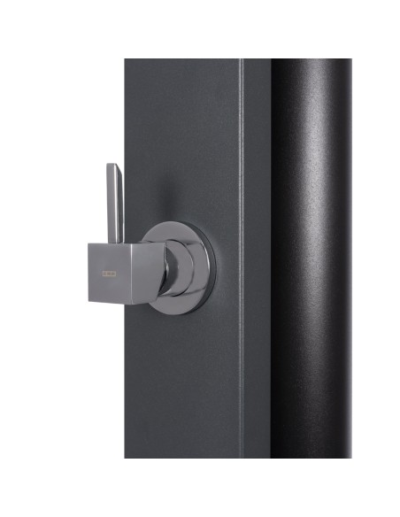 Ducha piscina CRM solar Square 40lt antracita   40SAN