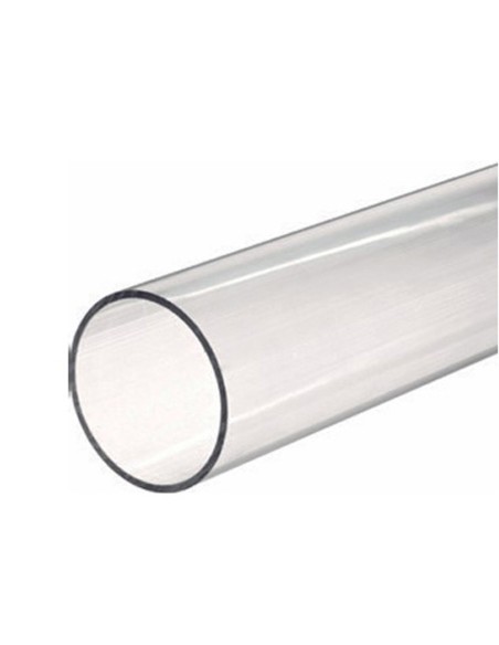 Tubo PVC-GLASS transparente D.110mm largo 2mt