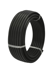Tubo PE riego goteo 16mm negro WOLFPACK rollo50mt 08070325
