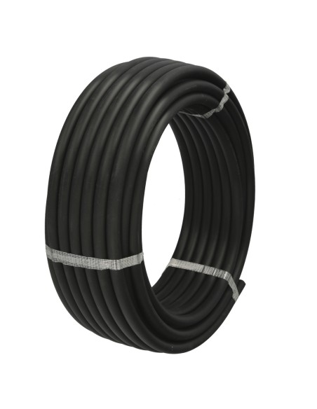 Tubo PE riego goteo 16mm negro WOLFPACK rollo50mt 08070325