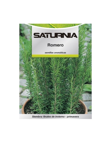 Semillas SATURNIA romero (resmarinus officinalis) 0.1gr 08093725