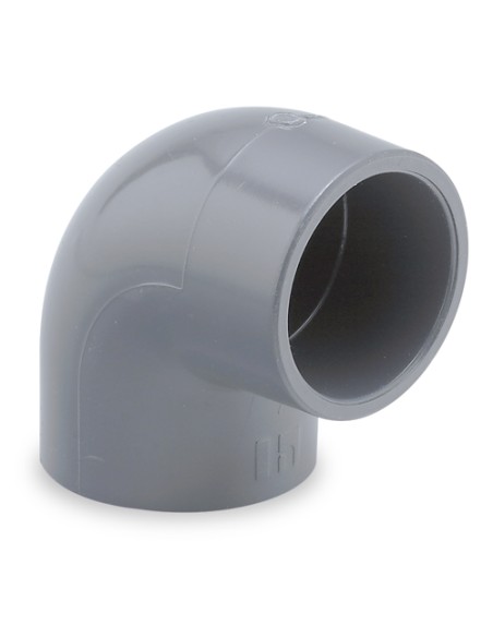 Codo PVC-U H-H   50mm 90º PN16 HIDROTEN 1001004 (presion)
