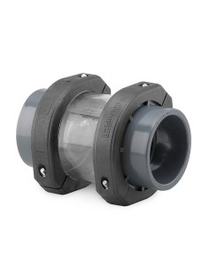 Valvula antiretorno PVC-U clapeta   D.40mm PN10 HIDROTEN...