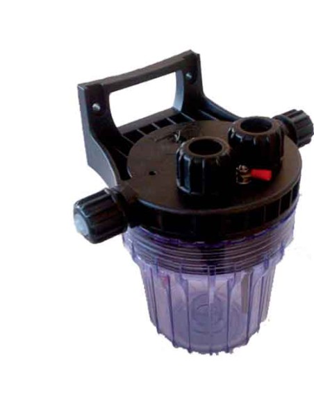 Portaelectrodos panel AQUA vaso con toma tierra para 2 sondas ADPSD