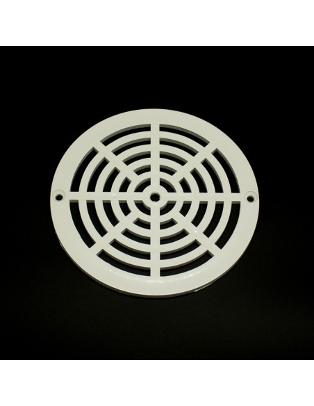 Reja sumidero piscina KRIPSOL circular para SRP/SRPL/SRPLI RDRP0003.00R blanca