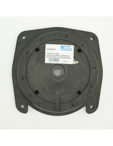 Disco bomba piscina KRIPSOL porta-cierre union motor-prefiltro KS//KSE/KNG RPUM0017.02R