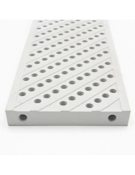 Rejilla saneamiento FIRST agujeritos 500x130mm gris      GRP130G especial piscina