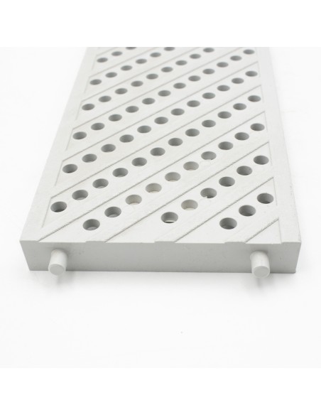 Rejilla saneamiento FIRST agujeritos 500x130mm gris      GRP130G especial piscina