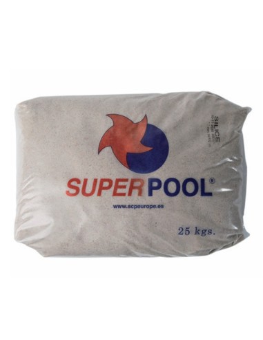 Arena filtro piscina SUPERPOOL silex 1.0-2.0mm saco 25kg JFA-060-0002