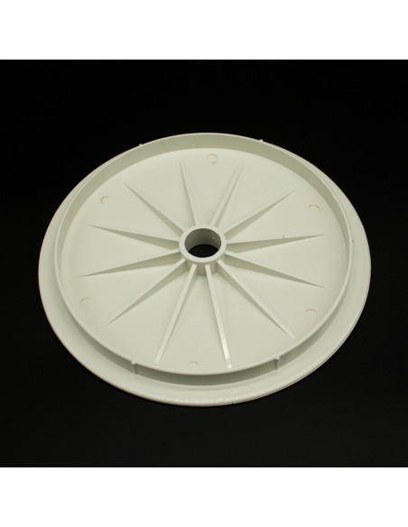 Tapa skimmer piscina KRIPSOL circular RSKI0001.00R blanca
