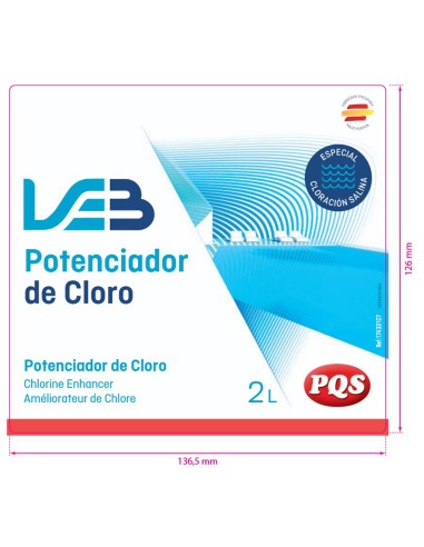 Percursor de cloro LEB Tugevat 310 2lt para...