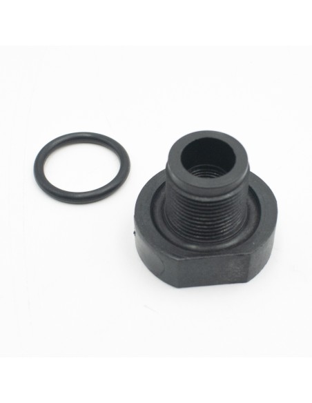 Racord filtro piscina CORAL pasamuros 25mm 01012013 +junta (QP,PQS)