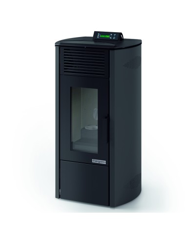 Estufa pellet HERGOM Enza 10kw negra 2109213