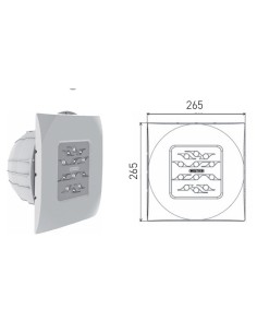 Foco piscina liner WELTICO proyector Desing Rainbow color...