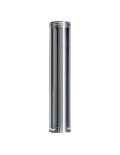 Tubo chimenea simple inox 250mm EXOJO Exoinox SW 316L...