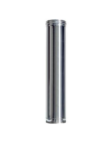 Tubo chimenea simple inox 250mm EXOJO Exoinox...