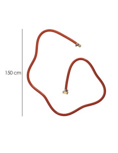 Manguera con racores para soplete WOLFPACK 02650325 2