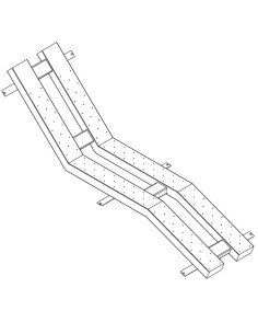 Cama hidromasaje AQA hormigon mod doble AISI316L 120.4...