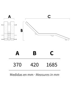 Cama hidromasaje AQA hormigon mod doble AISI316L 120.4... 2