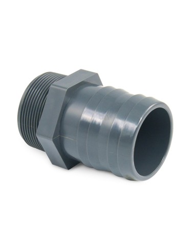 Espiga PVC-U rosca M  3/4" espiga M 20mm PN10...
