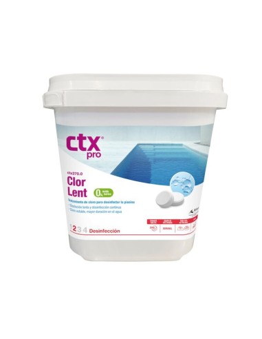Cloro tabletas CTX 5kg T-250gr 75306 (CTX 370.0)