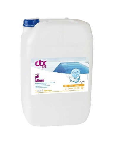 Reductor PH liquido 20lt sulfurico CTX pH Minus...
