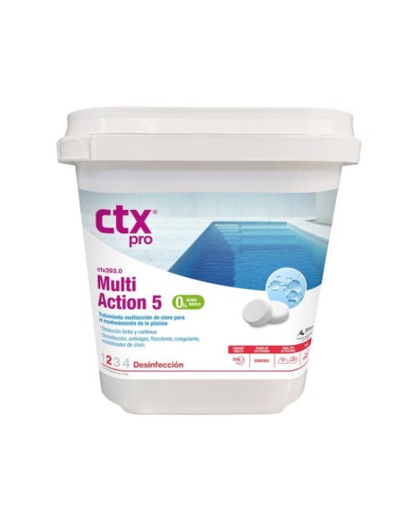Cloro tabletas CTX Triplex-250 T-250gr 75307 (CTX393.0)