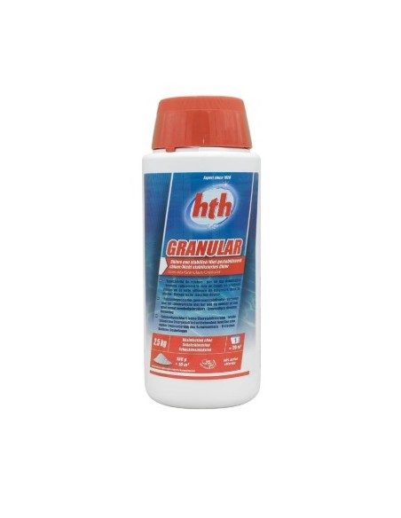 Cloro rapido HTH granulado Granular   2.5kg no estabilizado gama roja H800000H4