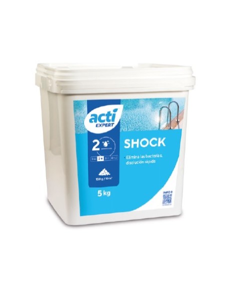 Cloro rapido ACTI granulado Shock 20kg ACT-500-7006