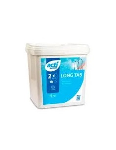 Cloro tabletas ACTI Long T-250gr 5kg sin borico ACT-500-7177