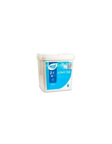 Cloro tabletas ACTI Long T-250gr 5kg sin borico...