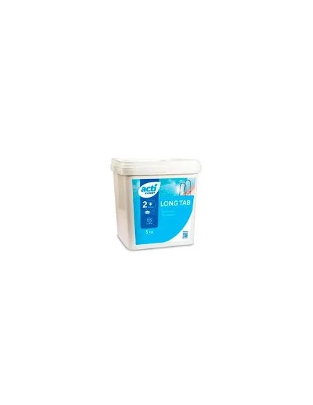 Cloro tabletas ACTI Long T-250gr 5kg sin borico ACT-500-7177