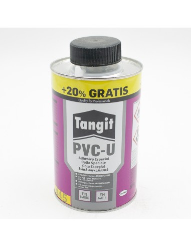 Pegamento PVC-U TANGIT 500ml con pincel + 100gr...