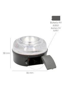 Luz emergencia WOLFPACK baliza V16 190471900 2