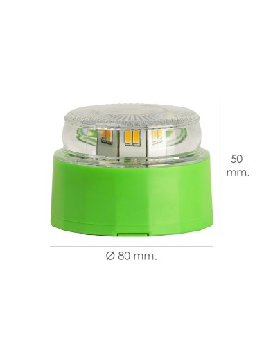 Luz emergencia JBM baliza V16 geolocalizable y...