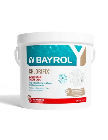 Cloro rapido BAYROL granulado Chlorifix 5kg...