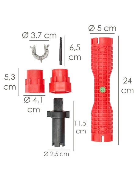 Llave grifos WOLFPACK multifuncion 02160799