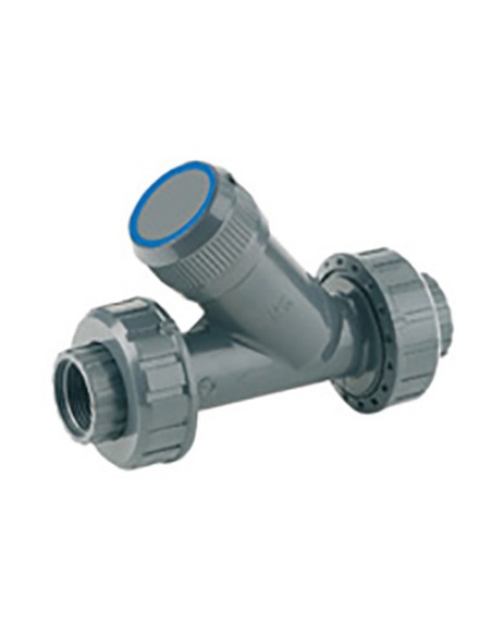 Filtro asiento inclinado PVC-U 20mm PN16 HIDROTEN 1021411