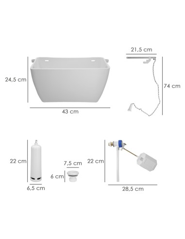 Cisterna WOLFPACK alta completa standar 04100060