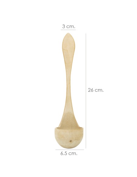 Cazo madera ORYX para aceitunas con agujeros 26cm 05860070