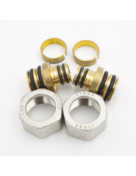 Racord valvula radiador ORKLI monotubo 20mm e-13670 (x2)