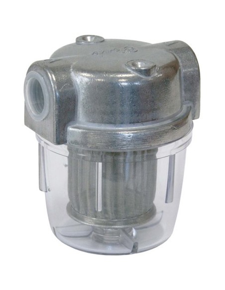 Filtro gasoil caldera FAG H-H 1/2" transparente OF015PL