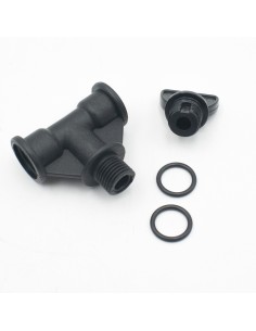 Te manometro filtro piscina SUPERPOOL tapa tornillos...