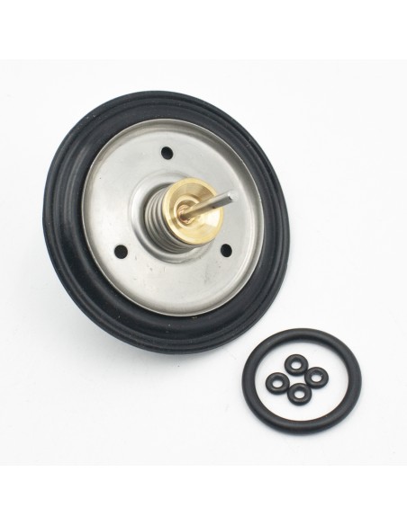 Membrana valvula 3 vias DRAC silicona negra V-35 compatible Giannoni DRVRE111