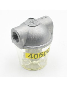 Filtro gasoil caldera FAG H-H  3/8" transparente OF010PL-E