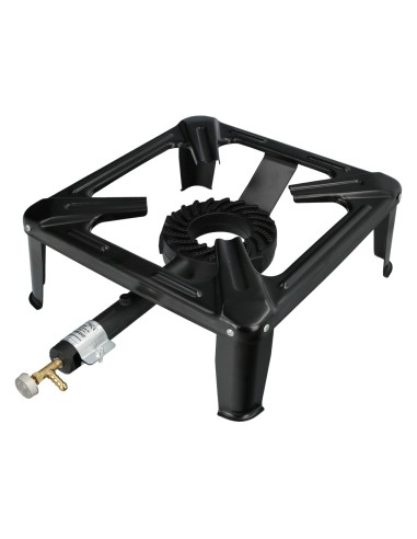 Hornillo gas WOLFPACK 4 pies 40x40cm 7kw 08140332