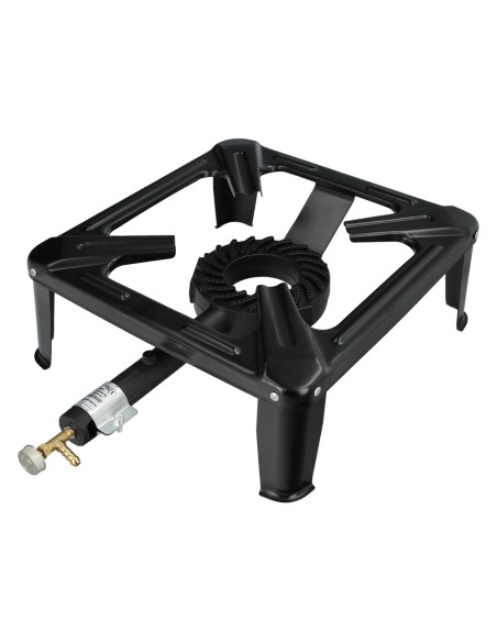 Hornillo gas WOLFPACK 4 pies 40x40cm 7kw 08140332