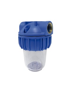 Portafiltros PAPILLON 5" vaso transparente 1" 04012005