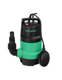 Bomba achique SATURNIA   450w   8000lt/h aguas sucias...