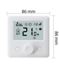 Cronotermostato digital cable FERCO frio/calor superficie... 2